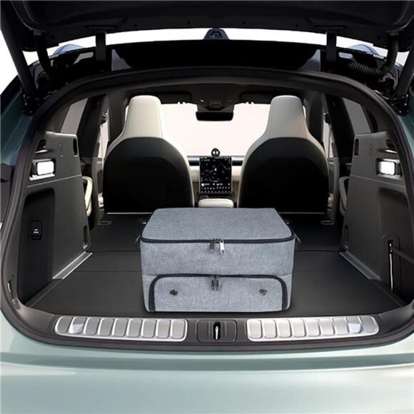 Golf Trunk Organizer 2 Layer, Car Golf Organizer with Ventilated Compartment NEW - Picture 8 of 8